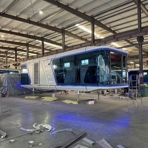 Capsule d'hébergement modulaire en acier pour hôtel, maison conteneurisé<span class=keywords><strong>e</strong></span>, avec cuisine et salle de bain, idéale pour appartement en conteneur maritime - Product Image 2