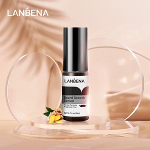 LANBENA mejor crecimiento <span class=keywords><strong>de</strong></span> la <span class=keywords><strong>barba</strong></span> aceite <span class=keywords><strong>de</strong></span> extracto <span class=keywords><strong>de</strong></span> jengibre líquido <span class=keywords><strong>barba</strong></span> <span class=keywords><strong>kit</strong></span> <span class=keywords><strong>barba</strong></span> suero para hombres spray 20ml - Product Image 2