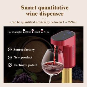 Custom Logo Unique Portable Wine Dispenser <b>Pump</b> Promotional Gift for Corporate Events Branding - Product Image 4