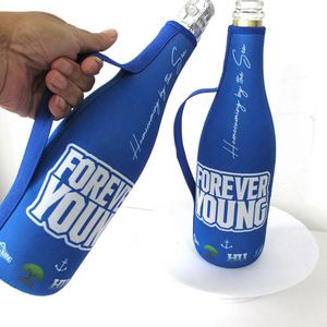 Sac isotherme personnalisé pour vin, sac cadeau pour une bouteille de vin, sac de transport, sac isotherme en néoprène pour vin - Product Image 1