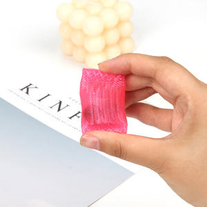 Juguete de extrusor de cuentas de red multicolor, juguete de rejilla de descompresión, tubo de mármol - Product Image 3