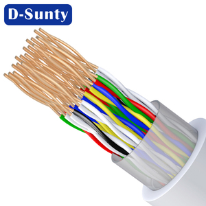 สายเคเบิลเครือข่ายคุณภาพสูง Cat3 Hya Copper 26AWG 5 10 50 100 200 600 คู่ สำหรับใช้งานภายใน/ภายนอกอาคาร สีดำ สายโทรศัพท์สำหรับสื่อสาร - Product Image 5