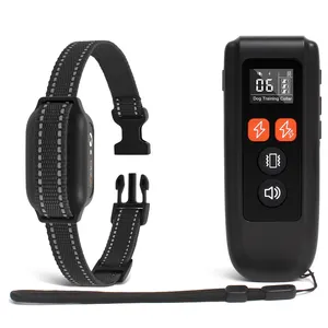 Built-in Remote Control Antenna Maximum Shock Can Be Achieved With 1 Click Remote Training Collar For Dog Pet Trainer