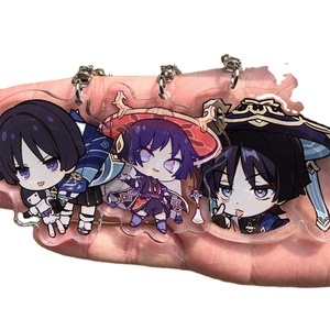 Llavero de Impact <span class=keywords><strong>Kunikuzushi</strong></span> Balladeer Scaramouche Wanderer, Accesorios de Anime, Colgante, Insignia, Regalo de Navidad - Product Image 1