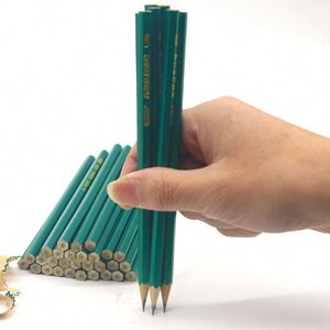 Lot de crayons hexagonaux verts HB en bois de haute qualité pour fournitures scolaires et de bureau – Le moins cher - Product Image 3