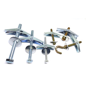 ตัวยึดสปริงชุบสังกะสีพร้อมสกรูสำหรับยึดผนังแบบมีช่องกลวง - Product Image 3