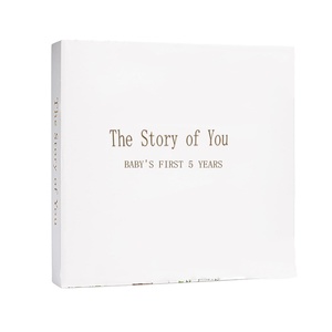 Mensile milestone Keepsake Record Book genere regalo neutro per bambino semplice <span class=keywords><strong>libro</strong></span> per bambino ragazza primo anno diario - Product Image 1