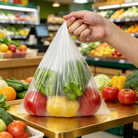 Op maat gemaakte verpakking van verse fruitzakken, rolfolie, bedrukte groenteverpakkingen, transparante plastic rolzakken voor voedsel