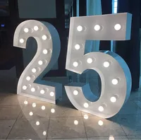 Letreros Luminosos GFace con Acabado Desgastado Personalizado, Letras Metálicas 3D Vintage para Decoración de Entrada de Pub Estilo Retro