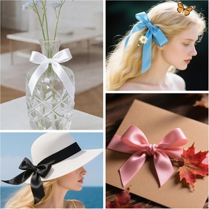 ริบบิ้นผ้าซาตินหน้าเดียวแบบเรียบ ขนาด <span class=keywords><strong>1</strong></span> นิ้ว ยาว 1000 หลา สำหรับห่อของขวัญ ตกแต่งงานแต่งงาน ทำโบว์และช่อดอกไม้ด้วยมือ - Product Image 5