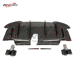 Diffusore Posteriore in Fibra di Carbonio Forgiata per <span class=keywords><strong>Alfa</strong></span> Romeo Giulia 17-20 - Product Image 4