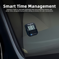 Meter Parkir Digital Mobil Elektrik E24 Approved dengan Fungsi Layar LCD Ganda Desain Plastik Modern