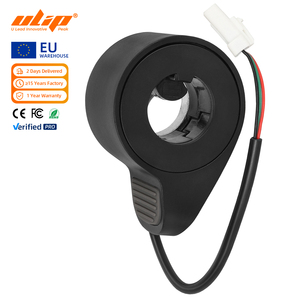Accélérateur à pouce noir/gris d'origine pour trottinette électrique XM Elite, pièce de rechange pour frein et accélérateur à pouce, accélérateur de vitesse - Product Image 1