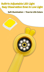 2.0インチIPS HDスクリーン顕微鏡カメラ子供用ポータブルハンドヘルド拡大鏡ミニデジタル顕微鏡教育科学玩具 - Product Image 3