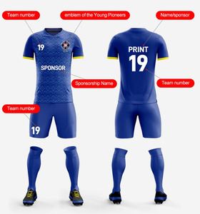 Hochwertige Retro Fußball Trikot Shirt Custom ized Kurzarm Fußball Wear Hersteller Custom ized - Product Image 5