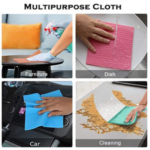 Paño de Cocina Personalizado con Diseño, Esponjas Absorbentes para Platos, Paño de Cocina Sueco de Celulosa, Almohadilla de Limpieza Ecológica Desechable - Product Image 4