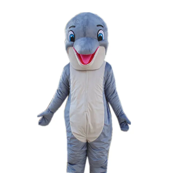 Disfraz personalizado de animales del océano, sonrisa, Delfín, mascota