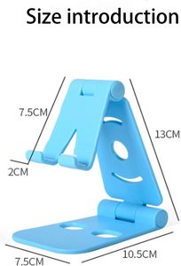 Support de téléphone pliable en plastique pour bureau, vente en gros d'usine à bon prix - Product Image 2