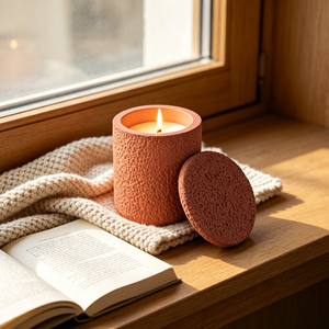 Support de bougie en béton pour décoration d'intérieur, personnalisable, pour bougies parfumées – Vente directe usine - Product Image 5