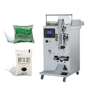 Automatic Liquid Filling Milk Juice Vinegar Soy Sauce Water And Other Small Bag Sealing And Packing Machine