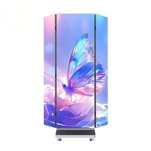 Pantalla LED Plegable de Alta Definición y Duradera, P2.5 P2 P1.86 P1.25 GOB, Pantalla Tríptica para Carteles, Exhibición en Tiendas Minoristas y Ascensores - Product Image 1