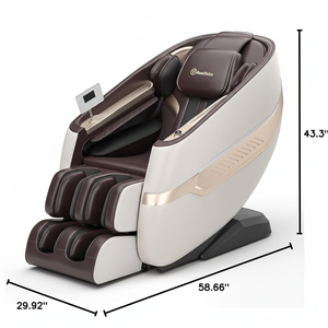 เก้าอี้นวดระบบ AI พร้อมระบบถุงลมนิรภัยแบบเต็มตัว ระบบกลไก 4 มิติ แบบวงจร ระบบนำทาง SL พร้อมเสียง AI นวดสบายเหมือนโซฟา - Product Image 1