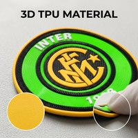Patch en TPU personnalisé, logo en caoutchouc personnalisé, patch en silicone à transfert thermique pour vêtements, étiquette en TPU pour vêtements, pour sacs