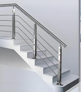Zeitgenössische 304 Edelstahl Korridor Geländer Schutz plattformen Bürogebäude Treppen handläufe für Hotels Balkone - Product Image 1