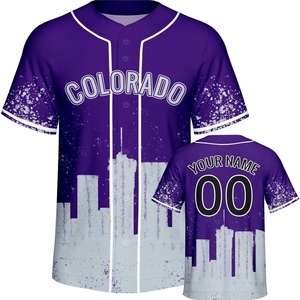 CustomY2k Baseball City Jerseys Shirts for Fans <b>Gifts</b> Men Women Short Moisture-Wicking Anti-Bacterial Printed <b>Stitched</b> - Product Image 2