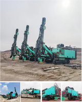 Machine de forage de trous de mine, machine de forage de roche DTH, foreuse montée sur chenilles pour le forage et l'explosion