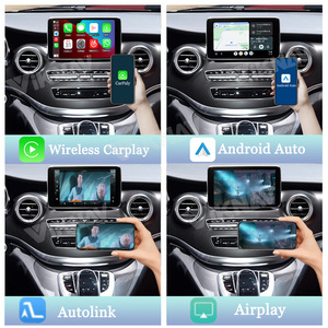 Para Mercedes benz V Classe W447 X Classe W470 2015-2017 Carro Decodificador Caixa de Interface Dispositivo CarPlay sem fio <span class=keywords><strong>Android</strong></span> Auto GPS - Product Image 3
