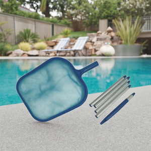 <span class=keywords><strong>Piscine</strong></span> en plastique 5 poteaux de section de 48 ''/122 cm écumoire à feuilles robuste - Product Image 3