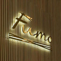 Enseigne en lettres 3D LED personnalisée en usine avec bandes LED étanches IP65 pour la publicité et l'utilisation commerciale