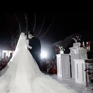 Nuovi oggetti di scena per matrimonio da esterno decorazione vaso da sposa in PVC quadrato a colonna di piombo strada europea piombo colonna romana pilastro