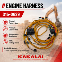 Faisceau de câblage d'excavatrice 315-0629, faisceau de câblage moteur C7 pour chargeuse sur pneus CAT 950H 962H IT62H, remplace 247-1086