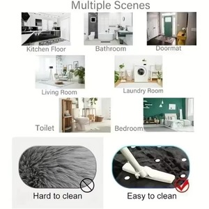 Tappeto Rotondo Colorato con Design Mandala Chakra 3D per Meditazione e Yoga, Antiscivolo, Lavabile in Lavatrice, Decorazione per Camera da Letto e <span class=keywords><strong>Soggiorno</strong></span> - Product Image 5