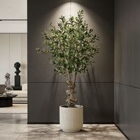 Arbre d'olivier artificiel réaliste de 150 cm, design moderne et élégant, de qualité supérieure, pour la décoration de la maison, du bureau, de l'hôtel, vente en gros