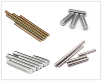 Full Thread Stud Bolt 10mm 12mm Galvanized Full Bara Threaded Double Ended Stud Trapezoidal Threaded Rods bar for Construction