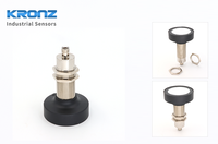 Sensor Ultrasonik KRONZ M30, Berulir, NPN, Output Switching 0-10mA, 350-6000mm, 10-30V DC, Industri