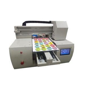 Impresora UV Plana Shangtuo Nueva con Cabezal de Impresión XP600 para Impresión en Materiales Flexibles en Pasteles y Chocolates, Semiautomática - Product Image 1