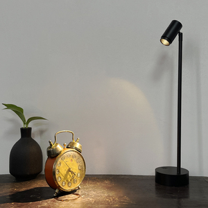 <span class=keywords><strong>Lampe</strong></span> de bureau moderne à ampoules néon, commande par interrupteur, construction en acier inoxydable et aluminium, hauteur réglable, <span class=keywords><strong>lampe</strong></span> de lecture en cristal - Product Image 6