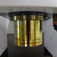 Centre d'usinage vertical CNC 5 axes haute précision VMC650 avec système de commande Fanuc GSK, utilisé pour l'usinage BT40
