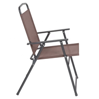 Chaise d'extérieur multifonctionnelle, pliable, gris et Beige