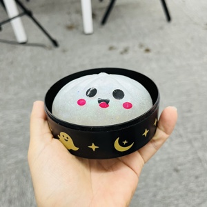 Giocattoli Squishy a Forma di Dumpling di Zucchero Maltosio che si Illuminano al Buio, Design Halloween, a Lenta Risalita, Antistress, da Spremere - Magazzino USA - Product Image 6