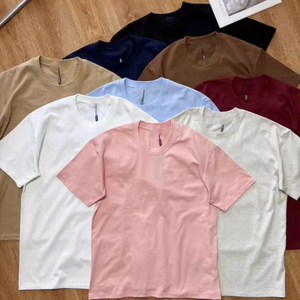 T-Shirt MUTIAN di Alta Qualità a Girocollo con Maniche Corte, Maglietta Personalizzata in Cotone da Uomo, T-Shirt da Donna Ricamata, Maglietta da Uomo #RL-046 - Product Image 1