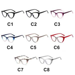 Gafas de Computadora Ópticas con Receta, Diseño Vintage y Moderno 2025, con Logotipo Personalizado, Coloridas, Estilo Ojo de Gato, Anti Luz Azul, para Mujer - Product Image 6