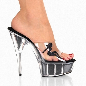 Chaussures <span class=keywords><strong>de</strong></span> pole dance d'été <span class=keywords><strong>de</strong></span> 6 pouces pour femmes, antidérapantes, confortables, à bout ouvert, sexy, pour la performance en boîte <span class=keywords><strong>de</strong></span> nuit, drag - Product Image 2