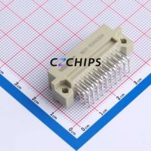 9001-15301C00A DIN41612 Connector Bent Lead Through Hole,P=2.54mm Connector 30P 3 2.54mm Right Angle Insert - Product Image 2