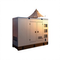 Générateur diesel mobile silencieux de type remorque 50 kVA avec démarrage automatique ATS 50/60 Hz, 80 kW, 100 kVA, 120 kW, refroidissement par eau