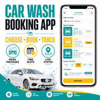 LionCreate: Soluciones de Aplicaciones de Reserva de Lavado de Autos Confiables para iOS y Android con Servicio de Búsqueda de Lavado de Autos Cerca de Ti, Paquetes de Servicio y Reserva de Horarios
